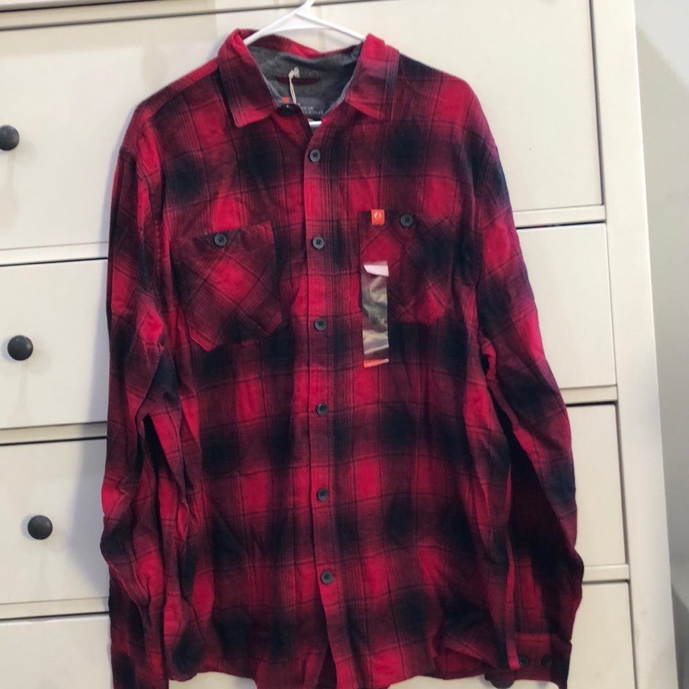 red and black flannel